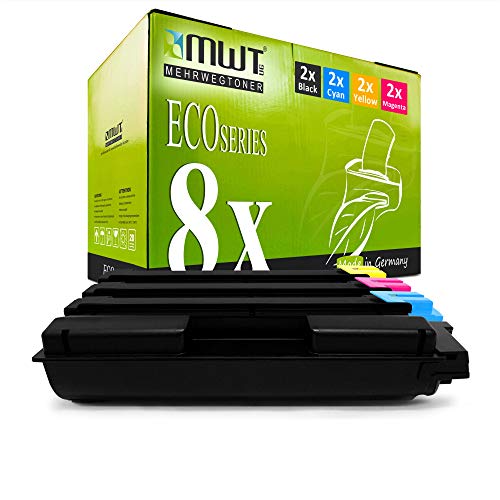 Toner TK-5135 TASKalfa 265ci 266ci Mehrwegtoner pack de rechange de 8 pièces