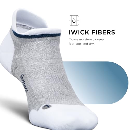 Image of Feetures Elite Golf Max Cushion Tab Ankle Socks - Sport Sock with Targeted Compression