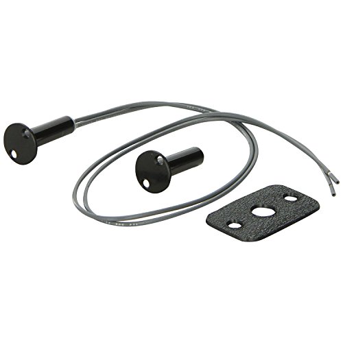 Kwikee 905327000 Round Switch Door 3/8 Magnetic Open , Black