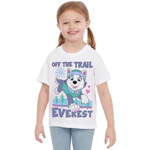 Paw Patrol Girls T Shirts 2 Pack | Pack of 2 Girls Tee Shirts | Everest and Skye Shirts4