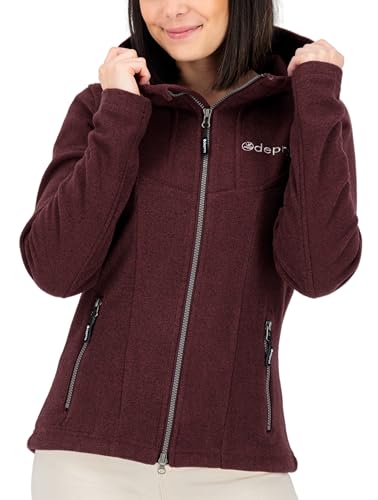 Veste en polaire tricotée mi-saison windbreaker femme taille 42