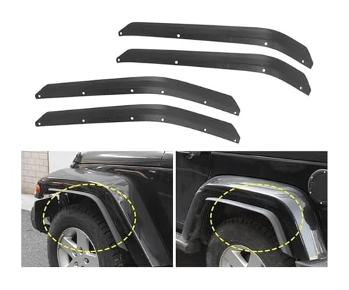Arcos de rueda ABS que amplían y protegen la carrocería de tu Jeep Wrangler JK 6