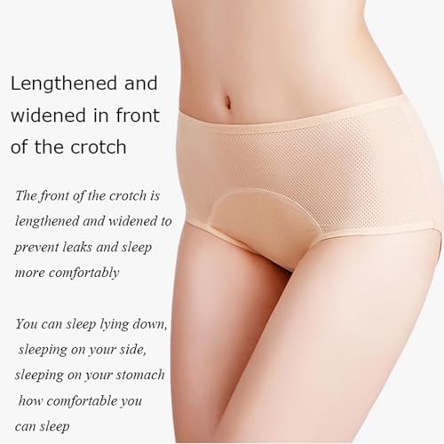 REUset 3 mutandine per perdite urinarie da donna, lavabili, mutandine per incontinenza da donna, anti-perdite urinarie lavabili, traspiranti lavabili impermeabili, per incontinenza per il ciclo - 4
