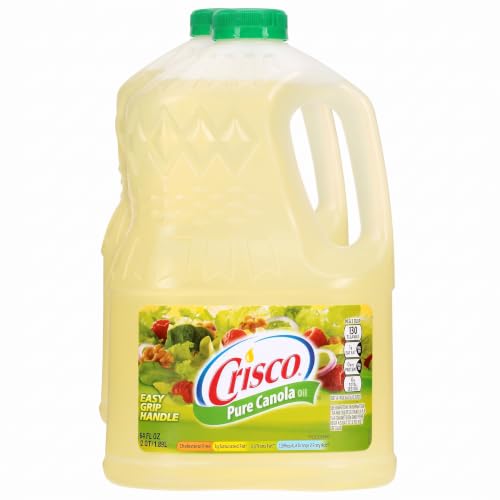 Crisco Pure Canola Oil, 64 Fluid Ounce (Pack of 2)