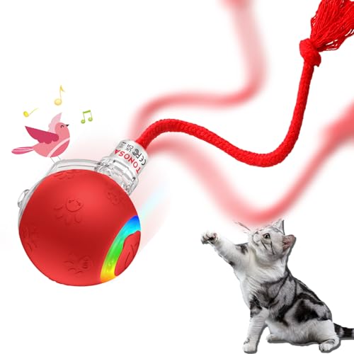 TONOSA Interactive Cat Toys for Bored Indoor Cats - Motion Activated