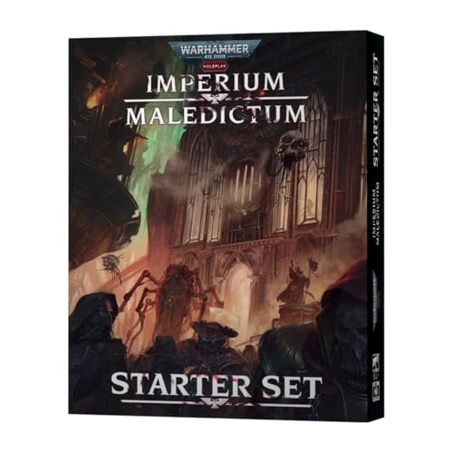 Imperium Maledictum Munitions Starter Set juego de rol WH 40K Cubicle 7