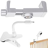 Zuuyye - Universal Babyphone Halterung - Flexible Clip Halter für Philips Avent, Momcozy, ieGeek, BOIFUN Babymonitor | Stabil Baby Kamera Halter