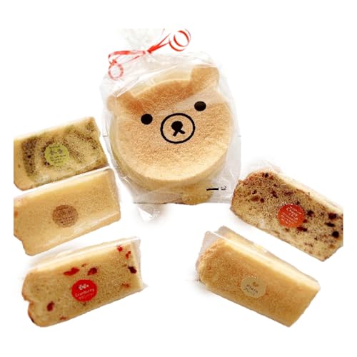 八ヶ岳シフォン 極ふわクマフォン(約15cm)とカットシフォン5個セット