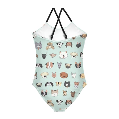 Image of Ollabaky Girls One Piece Swimsuit Bathing Suit Beachwear 3-10T