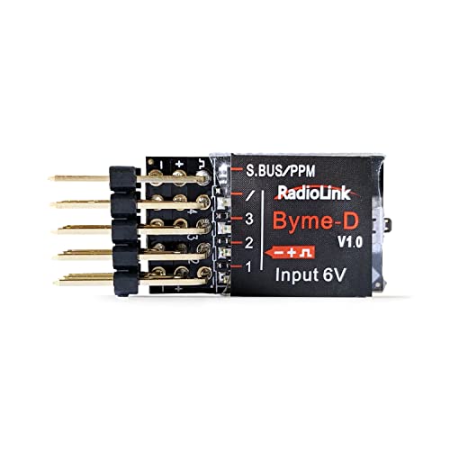 Radiolink Byme-D Stabilisator Flugsteuerung für Delta Wing, SU27, F22 Papierflugzeuge, Anfänger-Fernbedienung, integrierter Kreisel 3D Fly