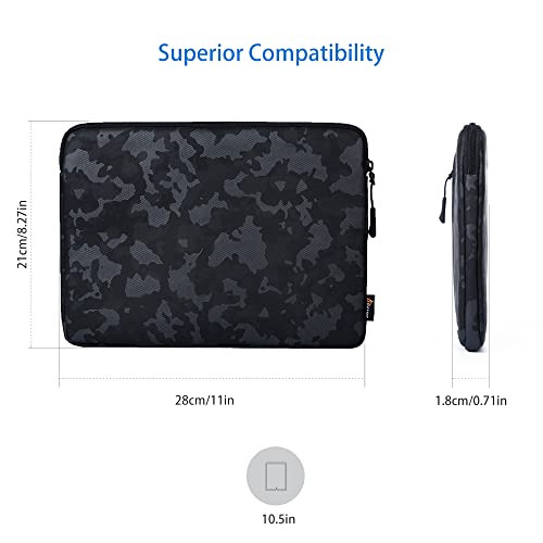 Image of MOCA 360 Protection 10.5-11 Inch Tablet Sleeve Case Bag for iPad 10.2'' /Ipad Air 4 10.9 Inch /Ipad Pro / 9.7 inch Ipad, Surface Go /Surface Pro, Galaxy Tab 10.5 /Xiaomi Pad 5 (9.7-11 Inch, Camoflague)