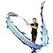 Lightweight Dragon Poi with 3D Dragon Head & Swing Rope Combo for Kids and Beginners, Flowy Dragon Ribbon Streamer Outdoor Fitness Golden Dragon Stage Prop Set (Blue Dragon, 9.8 FT(3M))