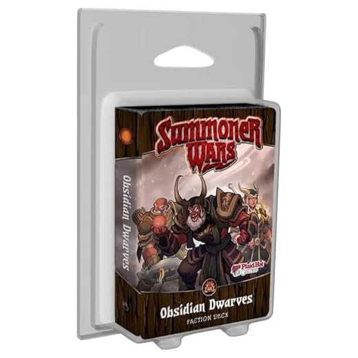 Summoner Wars Obsidian Dwarves Faction Deck - Englisch