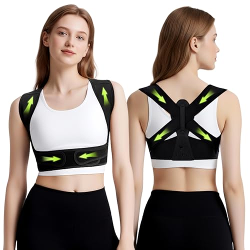 Posture Correcteur Dos Femmes et Hommes, Ceinture Maintien dos Ré...