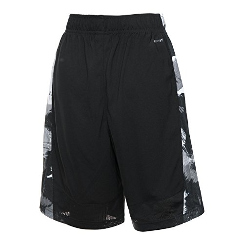 Nike Dry Boy's Dri-Fit Training Shorts Black White 850454 010 (s)2