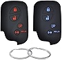 REPROTECTING Silicone Rubber Key Fob Cover Compatible with 2005-2017 Lexus CT200h ES350 GS300 GS350 GS430 GS450h GS460 is F IS250 IS350 LS460 LS600h LX570 RX350 HYQ14AEM HYQ14ACX