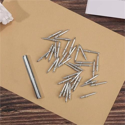 Clavos de doble cabeza 100 piezas para zócalos con herramienta de manga específica miniatura 4
