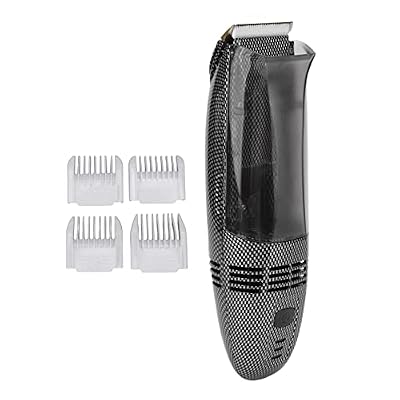 ZJchao Electric Hair Clipper Hair Trimmer USB Charging Automatic Hair Suction with Combs for Men, Home Electric Shaver