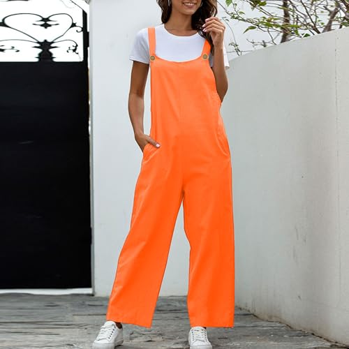 Combinaison amincissante vintage pour femme avec bretelles réglables et jambes larges - 5