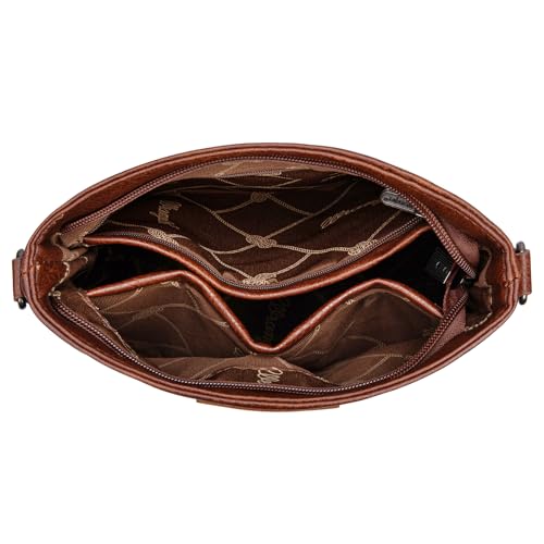 Image of Wrangler Crossbody Purses for Women Two Tone Crossbody Bags Women Purses and Handbags