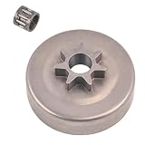 Pignon de tambour d'embrayage de 0,8 cm x 7 dents avec roulement à aiguilles pour tronçonneuse Oleo Mac S410CX 940C 941CX (OLM)
