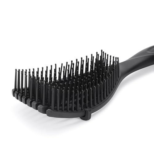 Image of Ultra Hold Detangler Hair Brush - Curly & Straight Hair Brush for Women & Men Accessories Use in Salon, Home & Personal Use - Pain Free, Ergonomic Handle - Lightweight Detangle Brush For Kids & Adults