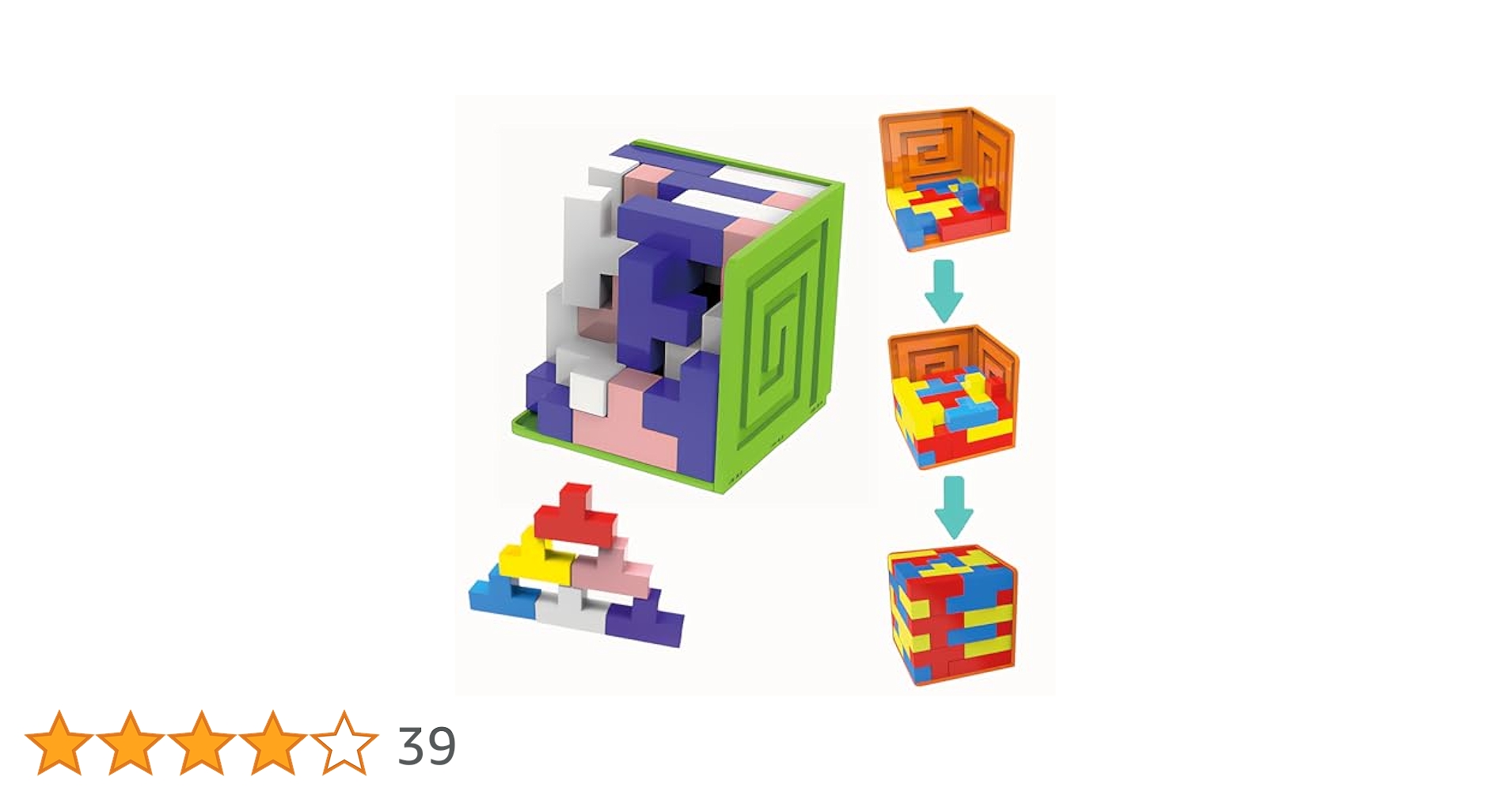 おもちゃ Amazon | Syhood 24ピース 頭の体操パズル 子供と大人向け