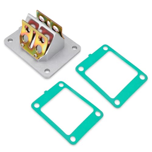 Intake Reed Valve Gasket Assy Compatible with Yamaha 215cc Golf Cart G1 1979 1980 1983 1984 1985 1986 1989 G3 1986