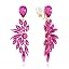 Hot Pink Gold-Tone