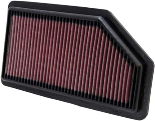 K&N High-Flow Original Lifetime Engine Air Filter: Increase Power: Premium, Washable: Compatible with 2011-2017 Honda: Odyssey, 33-2461