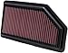 K&N 33-2461 High Performance Replacement Air Filter