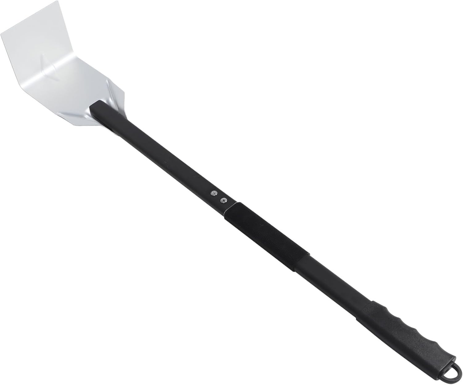 Long Handle Fireplace Ash Scraper Aluminum Alloy Handle Sturdy Cleaning Tool for Grills and Fireplaces Scratch-Resistant Easy to Use
