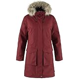 Confortable Fjällräven Femme Nuuk Lite Parka, Bordeaux Red, XS