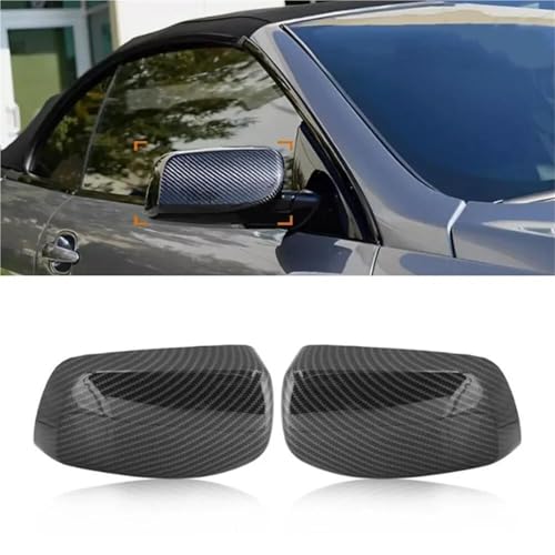 Boîtier arrière logement miroir voiture BMW E60 E61 E63 carbone shell