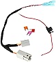 RED WOLF 12 Volt Power Adapter Wiring Harness Switch Connector Plug w/Fuse for Chrysler Dodge Ram 2001-2021 Power Outlet to Add Backup Camera CB Radio Radar Detectors Portable GPS