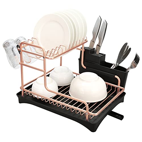 Egouttoir à vaisselle compact pour simplifier le rangement après les repas