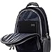 Volkano Airflow Ventilation Travel Laptop Backpack with Padded Back, 15.6 Inch Laptop Sleeve, Businessmen/Women, College Students, Well-Constructed and Durable Design [Navy/Gray] - Orthopedic Series