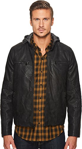 Image of Levi's Men's Faux Leather Racer Jacket