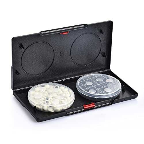 Colorgo 19X19 Go Board Game Set With Large Folding Travel Board (11.3-Inch) And Magnetic Plastic Stones Strategy Weiqi Games #TOP2