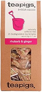 teapigs Rhubarb and Ginger Tea Temples
