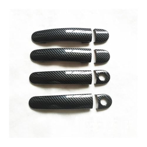 for SEAT for Ibiza 6J Mk4 6L Mk3 FR for Cupra 2004-2010 Car Exterior Door Handle Grab Cover Trim Sticker Styling Door Handle Cover