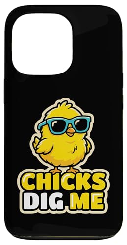 Chicks Dig Me �C�[�X�^�[ ���[���A �z���f�[ �G�� �t �_�� �X�}�z�P�[�X iPhone 13 Pro �p