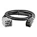CURT 51458 Quick Plug Electric Trailer Brake Controller Wiring Harness, Fits Select Ram 1500, Classic, 2500, 3500, 4500, 5500