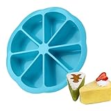 Molde De Silicona Pequeño 24x24x4cm Moldes De Pastel De 8 Cavidades Antiadhesivo Moldes De Pastelería Bandeja Para Hornear Cupcakes Brownies Pudding Mousse Pastel