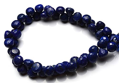 Perles lapis-lazuli naturelles oignons facettés pour sublimer vos ateliers bijoux d'été