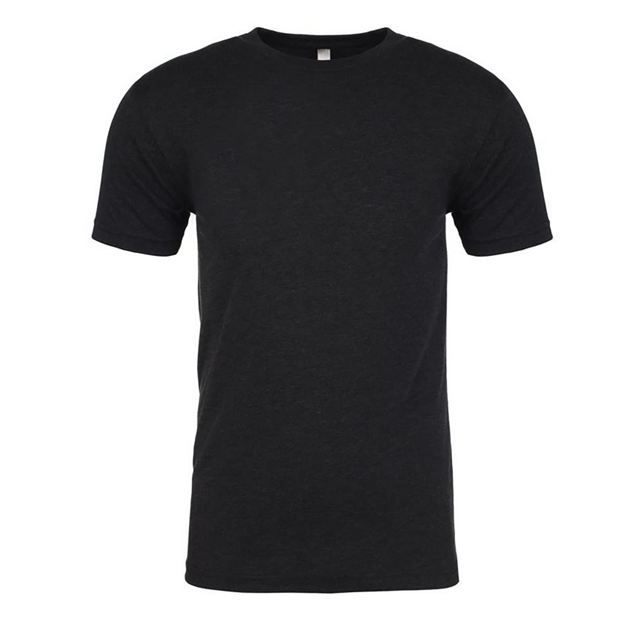 Next Level Men's Vintage Black Tri-Blend Crew Neck T-Shirt (M) (Vintage Black)
