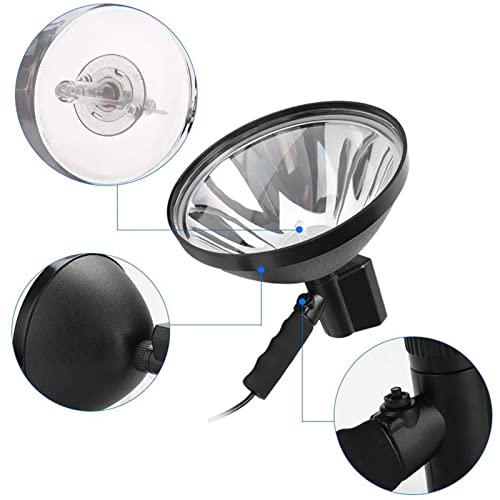 Garosa Tragbarer Xenon-Scheinwerfer 100 W Taschenlampe Jagdlicht Arbeitsscheinwerfer Camping Outdoor DC12V Handheld