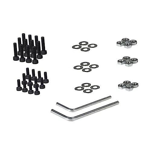 CIYODO 3 Pack Stepper Motor Mounting Bracket Nut Bracket Inner Hexagon Spanner Hex Wrench 17 Motor Mount Motor Holder with Screws Stepper Stepper Motor Steel Mounting Bracket Allen Wrench