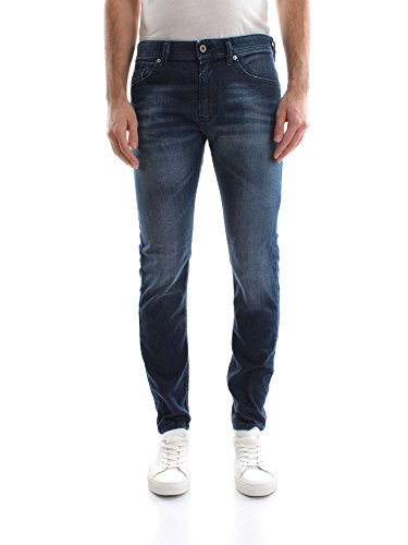 Diesel Mens Jeans Thommer Cotton Stretch Denim Slim Fit 00SW1Q-084MW Blue (W 30 - L 32)