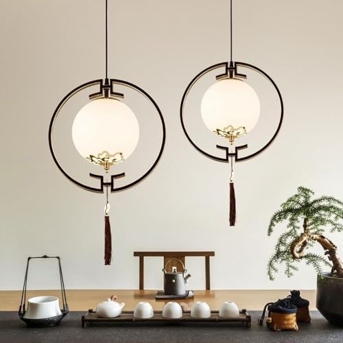 Lustre moderne à abat-jour en verre pour un éclairage optimal - 4